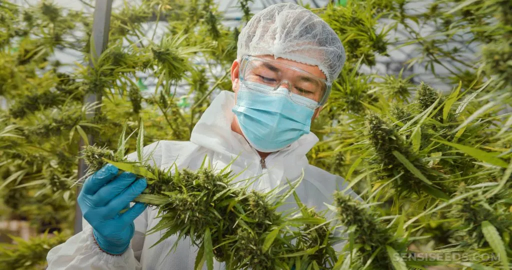 Proceso de cultivo optimizado con iluminación LED